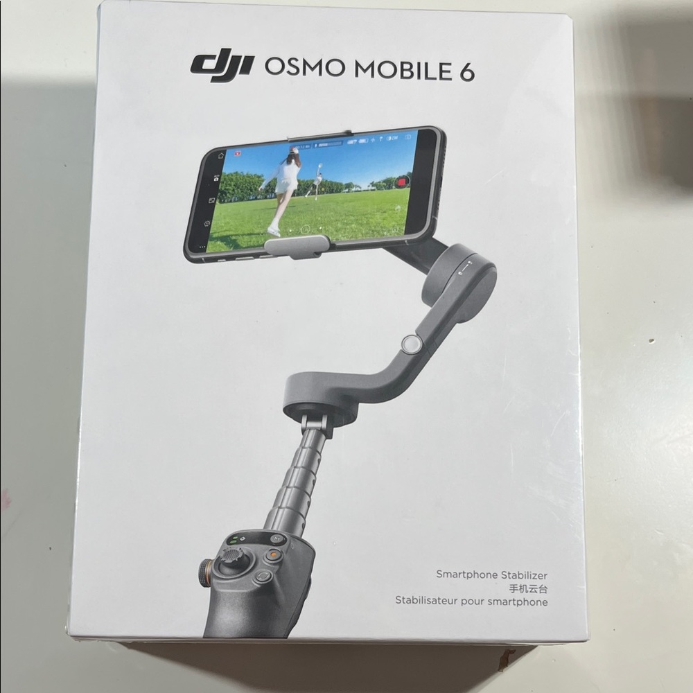 DJI Osmo Mobile 6 smart phone, stabilizer, photo taker
